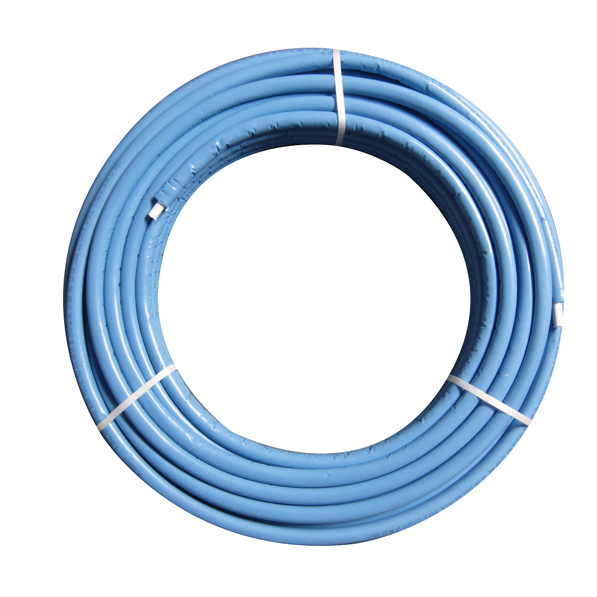 [Paket] NTM Mehrschichtverbundrohr 20x2 mm PEX/AL/PeX blauer Isolierung ...